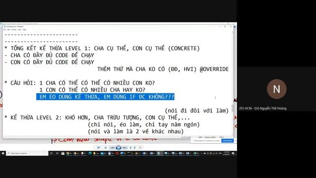 Nhập môn Lập trình OOP với Java: Bài 21 - Abstract Class (bài số 1 - phiên bản 2) смотреть онлайн