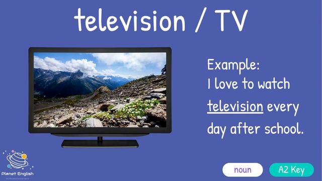 A2 Key Vocab television смотреть онлайн