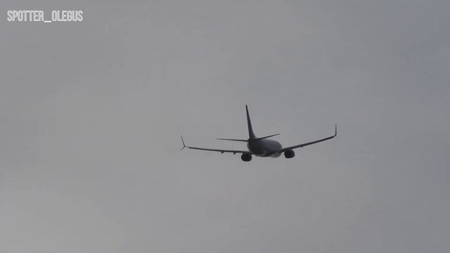 Красивый взлет самолета авиакомпании победа | Споттинг смотреть онлайн