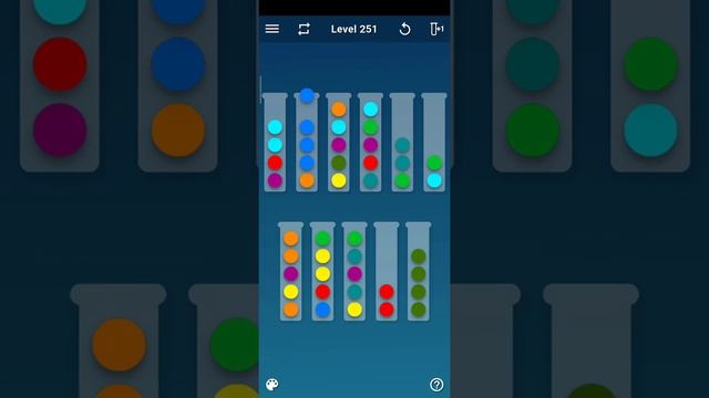 Ball Sort Puzzle Level 251 - Ball Sort Puzzle - Color Sorting Games by Spica Game Studio смотреть онлайн