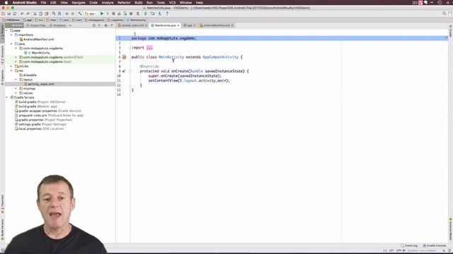 Video streaming using VXG Mobile Player SDK on Android Studio смотреть онлайн