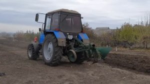 Вспашка Огорода Трактором МТЗ 892 с Плугом ПЛН 3х35 !