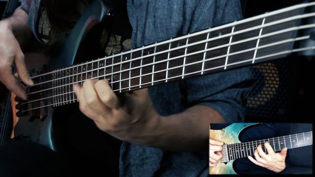 Charly Sahona and Franck Hermanny remote jam with Ibanez RG1127PBFX & EHB1505MS смотреть онлайн