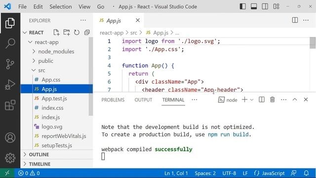 React Tutorial Hindi Part 15 | Hello World Program in React JS смотреть онлайн