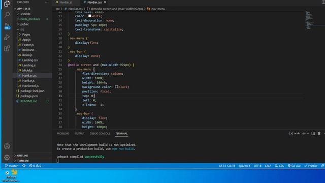 how to create a responsive navbar in react js смотреть онлайн