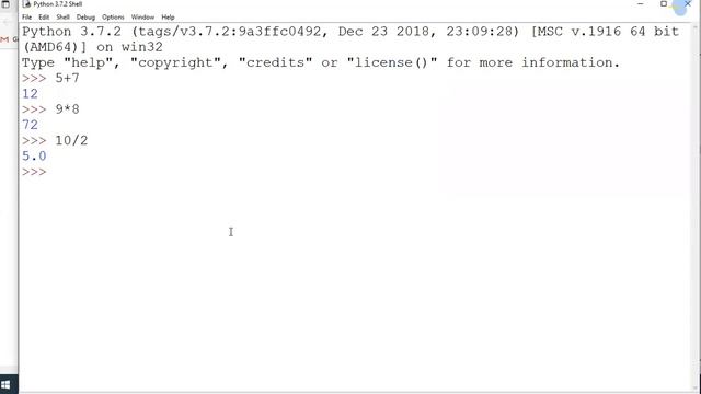 PYTHON SCRIPT MODE LEARN TO USE VARIALBE AND PRINT COMMAND (CLASS 7) смотреть онлайн