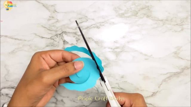 Diy spiral rose with craft paper | DIY Spiral Rolled Paper Roses Tutorial | Magic Craft Works смотреть онлайн