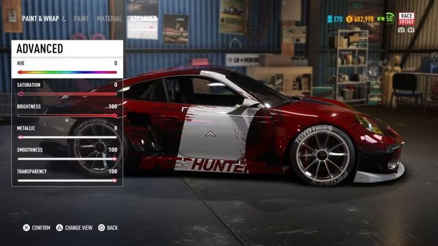 Need For Speed Payback - Porsche 911 GT3 RS Customization