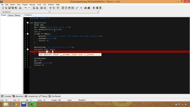 C Programming 201 file I/O outputting to csv file смотреть онлайн