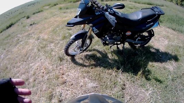 Yuanxing P-153 R17 110/90 и R19 90/90. Мнение после 300 км. смотреть онлайн