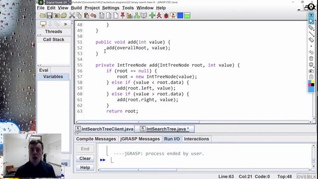 Binary Search Tree add: x=change(x) смотреть онлайн