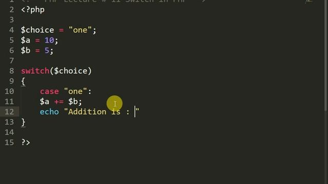 Switch Statement In PHP Lectures Series PHP Tutorials For Beginners Basic Urdu Hindi PHP Conditions смотреть онлайн