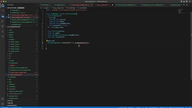 create a swipe card effect like the tinder app in flutter смотреть онлайн