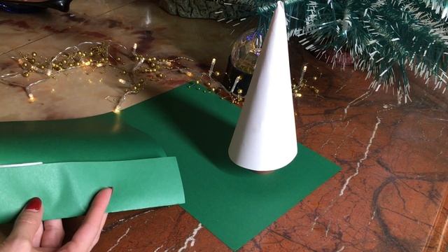 Как сделать елку из бумаги смотреть онлайн