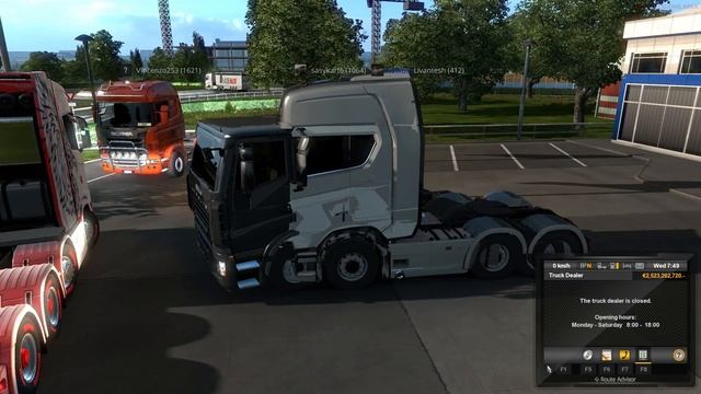 Euro Truck Simulator 2 Multiplayer 2 By 042 Driver смотреть онлайн