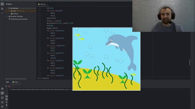 Рисуем на Turtle Python. Правила, наставления, ответы на вопросы смотреть онлайн