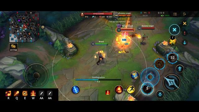 WILD RIFT - Brand Teamfight Combo Variant 2 смотреть онлайн