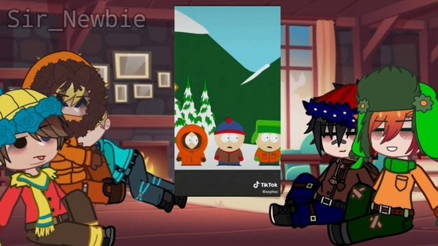 South Park React To TikTok / Южный Парк реагирует сам на себя / перезалив!