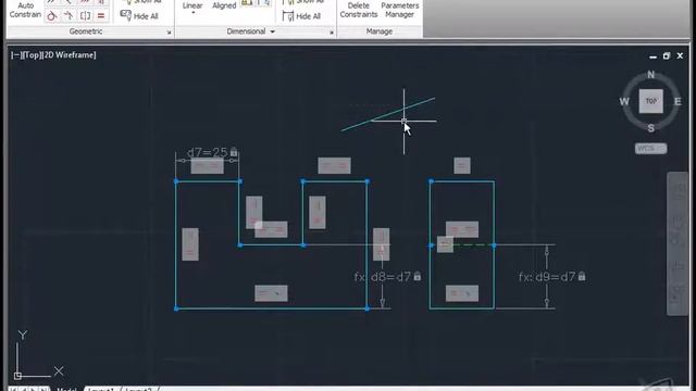 AutoCAD 2013 Desvendando Desenhos Paramétricos - Aula 1 смотреть онлайн