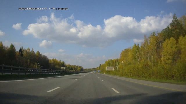 Уральские дороги ,осень. смотреть онлайн