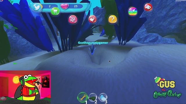 Roblox Fish Simulator WATCH OUT FOR MR. SHARK Let's Play with Gus the Gummy Gator смотреть онлайн