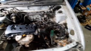 GA15DE Ниссан пульсар Контракт или ремонт часть 2