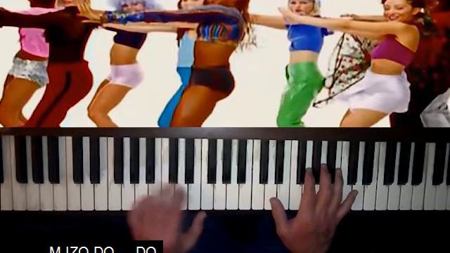 Macarena en Piano /Tutorial con Notas en las dos Manos! смотреть онлайн