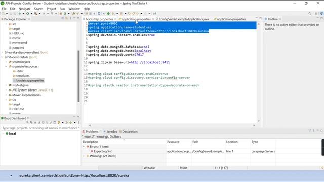 MS-37-Create GIT and Config server смотреть онлайн