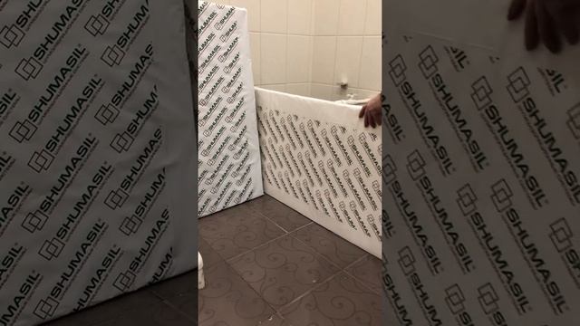 Звукоизоляция насоса в бойлерной с материалом SHUMASIL MAX смотреть онлайн