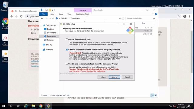3 Install GIT on Windows смотреть онлайн