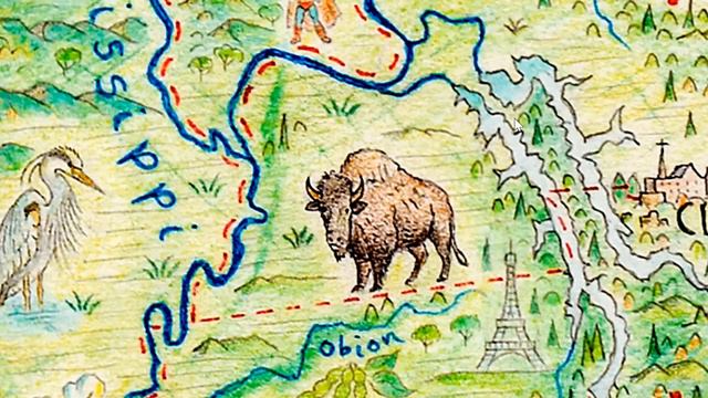 Exploring the Map: The Mississippi River (from North America: Portrait of a Continent) смотреть онлайн