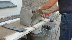 Складной мангал своими руками