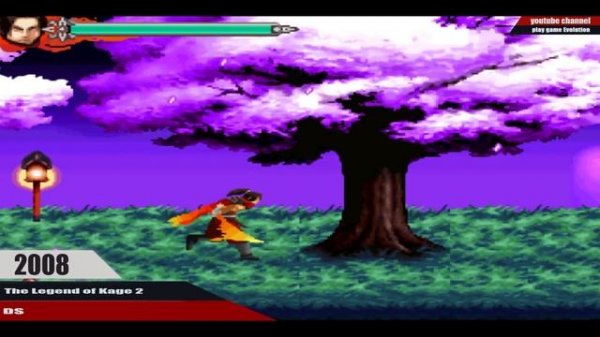 Evolution of The Legend of Kage Games 1984 - 2008