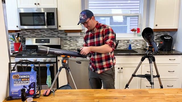 Celestron AstroMaster 70az - Review, Assembly, & Testing смотреть онлайн
