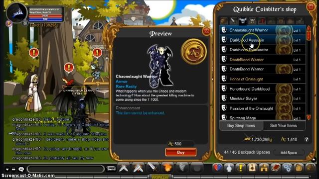 AQW: Quibble Coinbiter's 22nd Shop смотреть онлайн