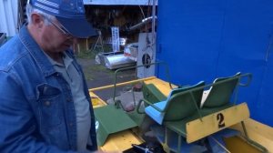 Сравнительный начальный тест амортизационных сток для кресла в катер .