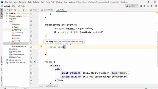 React JS Tutorial Bangla | Part 46 Http Post Data to Server смотреть онлайн