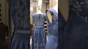 Льняной сарафан от Ателье Модного дома Olga Kunitsyna