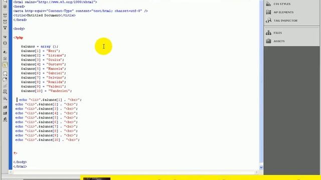 aula 2837 php - Array com índices automáticos.avi смотреть онлайн