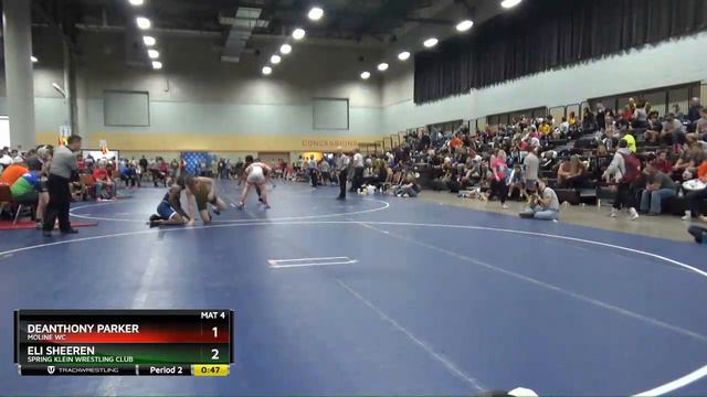 High School (9th - 10th Grade) 170 Deanthony Parker Moline WC Vs Eli Sheeren Spring Klein Wrestlin смотреть онлайн