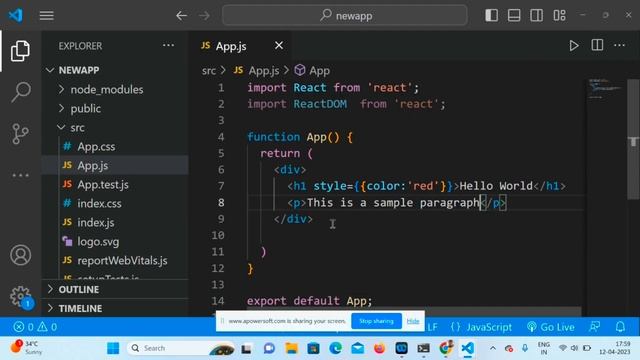 Full ReactJS Tutorial #3 -Introduction to JSX смотреть онлайн