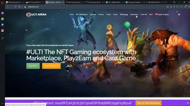 Ultimate Battle Arena NFT game NFT Marketplace جزء 2 смотреть онлайн