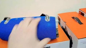 Колонка Xtreme 2+ Голубая с Ремешком + Блютуз + Радио + Флешка