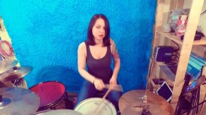 Хлопай Ресницами - Братья Грим Drum cover by Julia Nesterova / Юлиана Нестерова