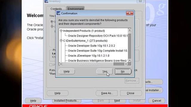Forms 10g Uninstallation Process смотреть онлайн