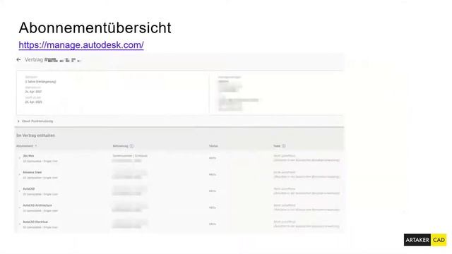 Autodesk Account | Lizenztypen смотреть онлайн