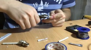 Монтаж разъемов PL-259 на коаксиальный кабель RG-58