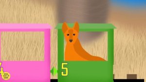 Животные Австралии. изучение цвета, изучение цифр. Развивающие мультики