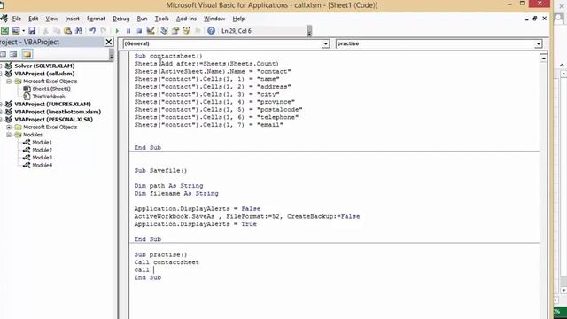How to call a macro from within a macro in Excel смотреть онлайн