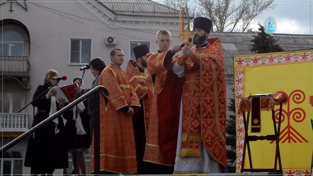 Пасхальная Вечерня в Михайловке. смотреть онлайн